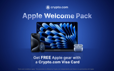 Crypto.com offers up to 100% rebate on Apple Store purchases for its Visa Card users