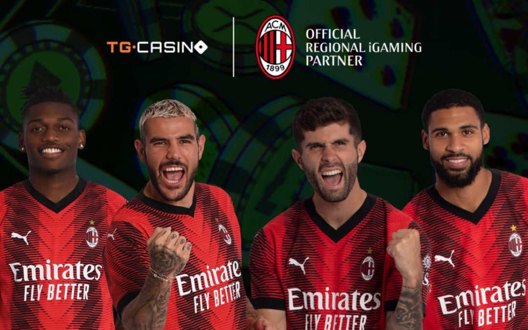 New Crypto Casino TG.Casino Becomes Regional iGaming Partner of AC Milan