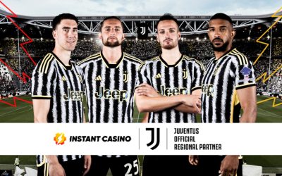 New Online Casino Site Instant Casino Partners with Italian Serie A Team Juventus FC