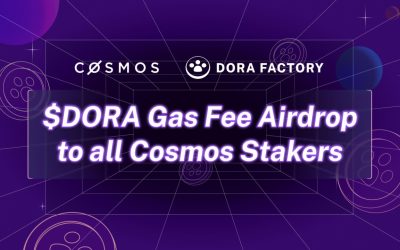 Dora Factory Announces Historic $DORA Airdrop to Over 1 Million ATOM Stakers in Largest MACI Voting Round Ever