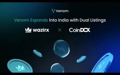 Venom Expands into India with Dual Listings on WazirX and CoinDCX