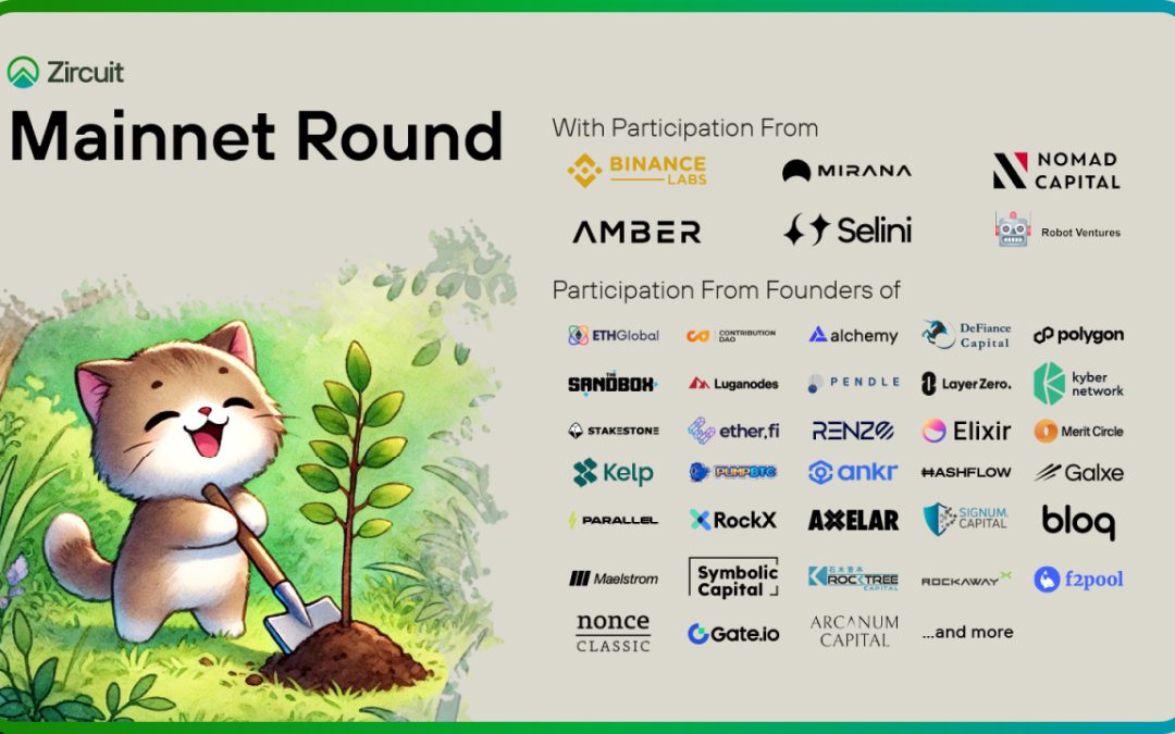 Zircuit Raises Mainnet Funding Round With Participation From Binance Labs, Mirana Ventures, And Others