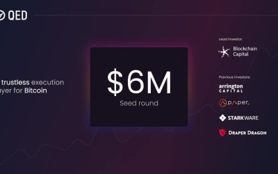 QED Protocol Raises $6 Million for Scaling With Bitcoin-powered Tech