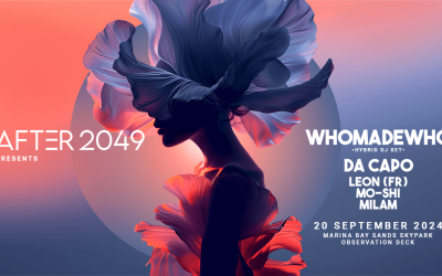 WhoMadeWho, Da Capo to Headline AFTER 2049, Singapore’s Biggest Pre-Formula 1 Party