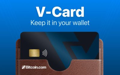 Bitcoin.com Launches V-Card Debit Card In Self-Custody Bitcoin and Crypto DeFi Wallet App