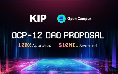 KIP Protocol’s $10m DAO Proposal Approved to Transform Education for 250 Million Students Globally