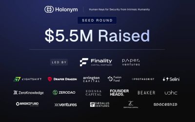 Holonym Foundation Emerges With $5.5 Million Seed Funding to Provide Global Digital Personhood With Human Keys