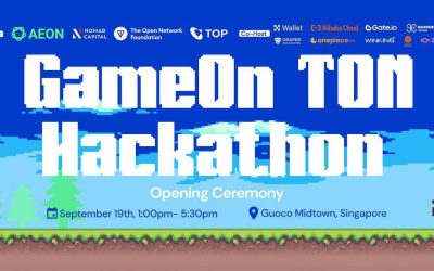 AEON and TON Host GameOn TON Global Gaming Hackathon Opening Ceremony in Singapore Featuring Esteemed Industry Leaders and Speakers