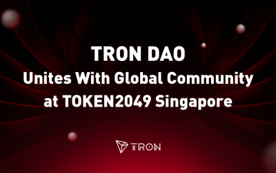 TRON DAO Unites With Global Community at TOKEN2049 Singapore