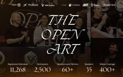 The Open Art by Blum, TONX, & TON Society becomes largest event of Token2049 Week