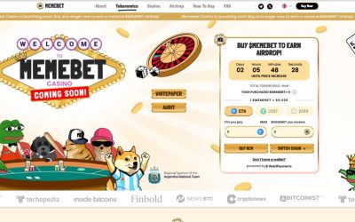 Memebet Token Launches New Presale, Brings GambleFi to Meme Coins – Next Crypto to Explode?