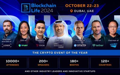 Blockchain Life 2024 in Dubai: A legendary gathering of market insiders ahead of the bull run