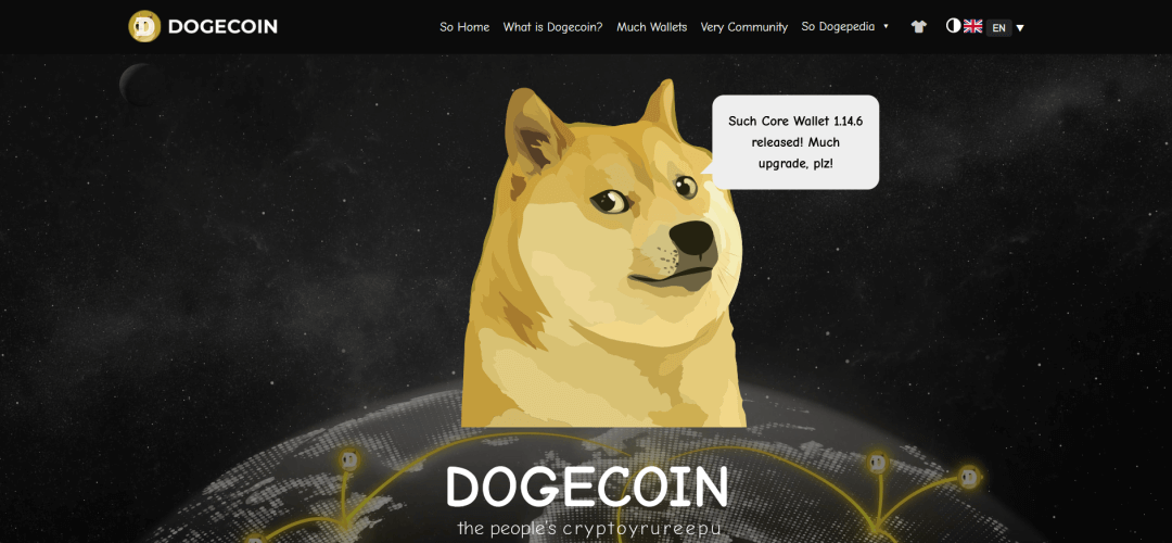 US government’s DOGE website launches with Dogecoin logo
