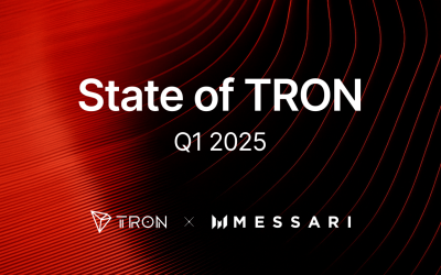 Messari Reports Strong Q1 for TRON With Record Revenue, $19B Daily USDT Volume