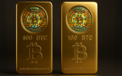 Casascius Treasure Unsealed: Two 100 BTC Bars Redeemed Amid Price Drop in April 