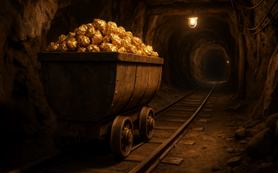 Listed UK Miner to Convert Gold Income to Bitcoin, Stock Jumps