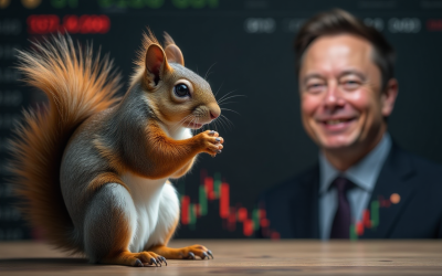 Elon Musk’s tweet reignites interest in Peanut the Squirrel (PNUT) memecoin