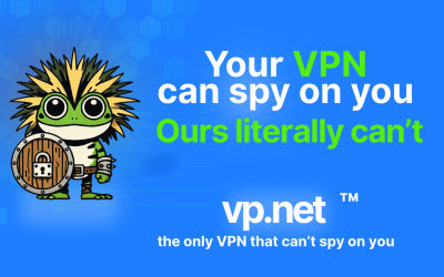 VP.NET: The VPN That Doesn’t Ask for Your Trust – It Makes Tracking You Technically Impossible