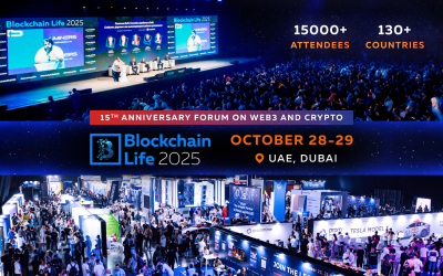 The 15th anniversary Blockchain Life Forum gathers global crypto leaders in Dubai on October 28–29 