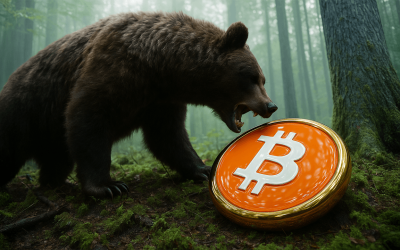 Bitcoin Price Watch: Potential Bear Flag Pattern Forms on 4-Hour Chart
