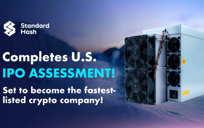 StandardHash Completes U.S. IPO Assessment, and Is Set to Become the Fastest-Listed Crypto Company
