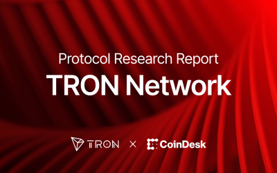 CoinDesk Data: TRON Surpasses $600B in Monthly Stablecoin Transfers