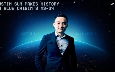 Justin Sun Makes History as Youngest Chinese Commercial Astronaut With Blue Origin’s NS-34 Spaceflight