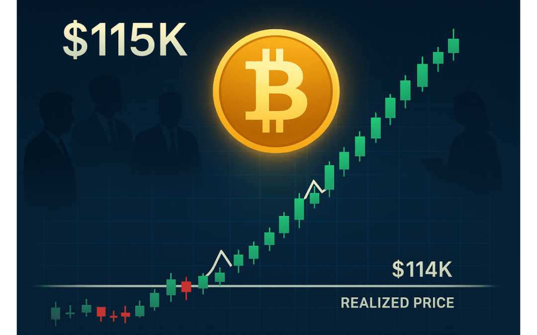 Bitcoin climbs above $115K as on-chain metrics signal potential rally