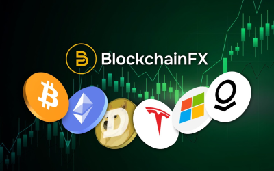 How does BlockchainFX combine crypto & tradFi?