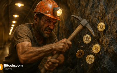 BTC Miners Defy Odds: Network Hashrate Hits 1.091 ZH/s Despite Falling Revenues