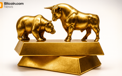 Gold Kisses Record Again as Banks Chase $4K Calls Into Year-End
