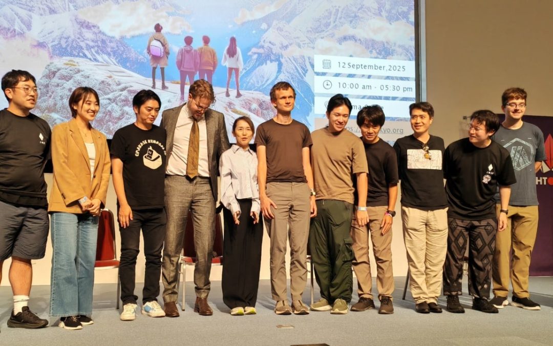 Vitalik Buterin at EthTokyo 2025: Bridging East and West, Stories from Ethereum’s Early Days, and More