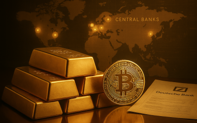 Deutsche Bank sees parallels between Gold and Bitcoin as central banks boost gold reserves