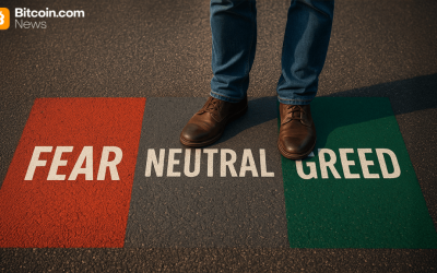 From Fear to FOMO: Crypto’s Market Mood Ring Flashes Near ‘Greed’