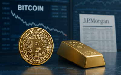 JPMorgan sees Bitcoin as more attractive than gold after price dip