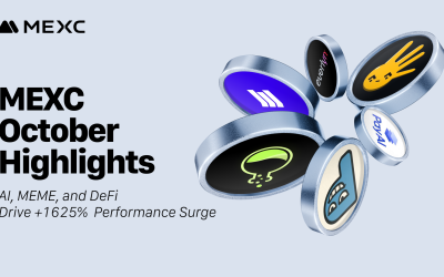 MEXC dominates early-stage token growth: AI, MEME, and DeFi drive +1625% performance surge