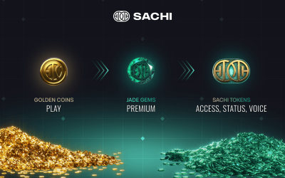 The 3-Tier Economy: Coins, Gems, and the SACHI Token