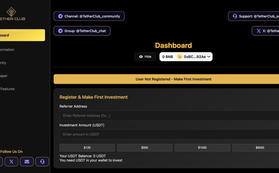 TetherClub reports strong growth with 5,000 active users and $4 million contributed
