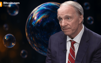 Billionaire Ray Dalio Says Fed’s QE Pivot Risks Fueling Bubble-Level Euphoria