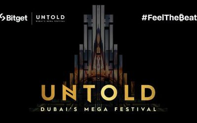 Bitget Lights Up UNTOLD Dubai With Immersive LED Tower and Global Fan Experience