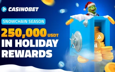 Casinobet Marks Strong First Year With 250,000 USDT Snowchain Season Campaign
