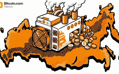 Central Bank of Russia Acknowledges Bitcoin Mining as a Ruble Strengthening Activity