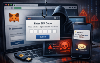 Fake MetaMask 2FA phishing scam uses polished design to steal wallet seed phrases