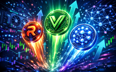 AI tokens lead crypto rebound as Bitcoin Breaks $92,000, Render jumps 15%