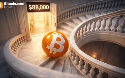 Bitcoin Slips Below $88K as Sellers Take the Wheel and Liquidations Stack Up