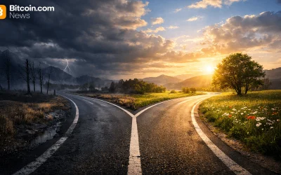 Crypto Stocks Split as Nasdaq Rises, Dow Slips and Bitcoin Miners Push Higher