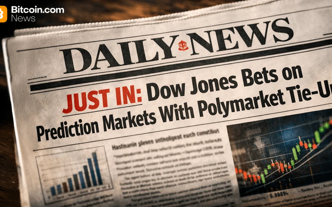 Polymarket Enters the Newsroom Through Dow Jones Alliance