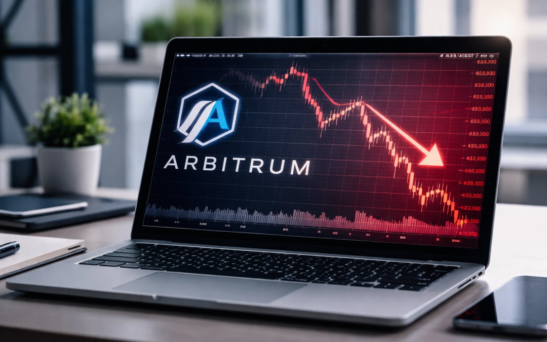ARB price prediction as $56.9 million in capital exits Arbitrum network