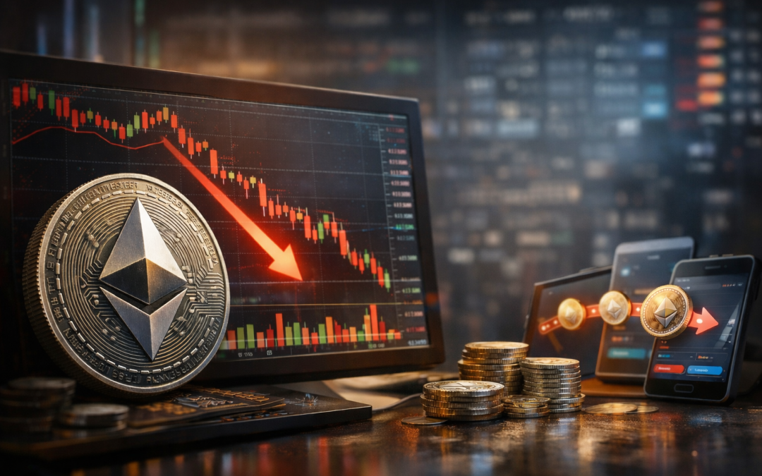 Ethereum price slips further as Vitalik Buterin dumps $6.6M ETH