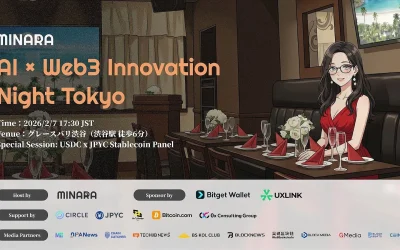 Minara Hosts “AI × Web3 Innovation Night Tokyo,” Showcasing AI-Native Finance and the Next Wave of Stablecoin Adoption